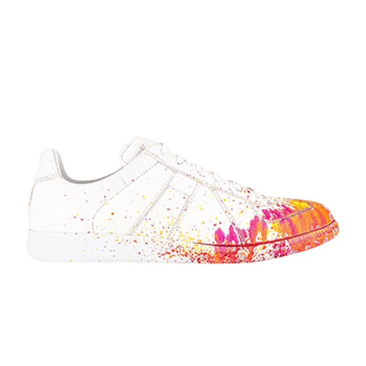 Buy Maison Margiela Replica 'Paint Splatter - White Orange