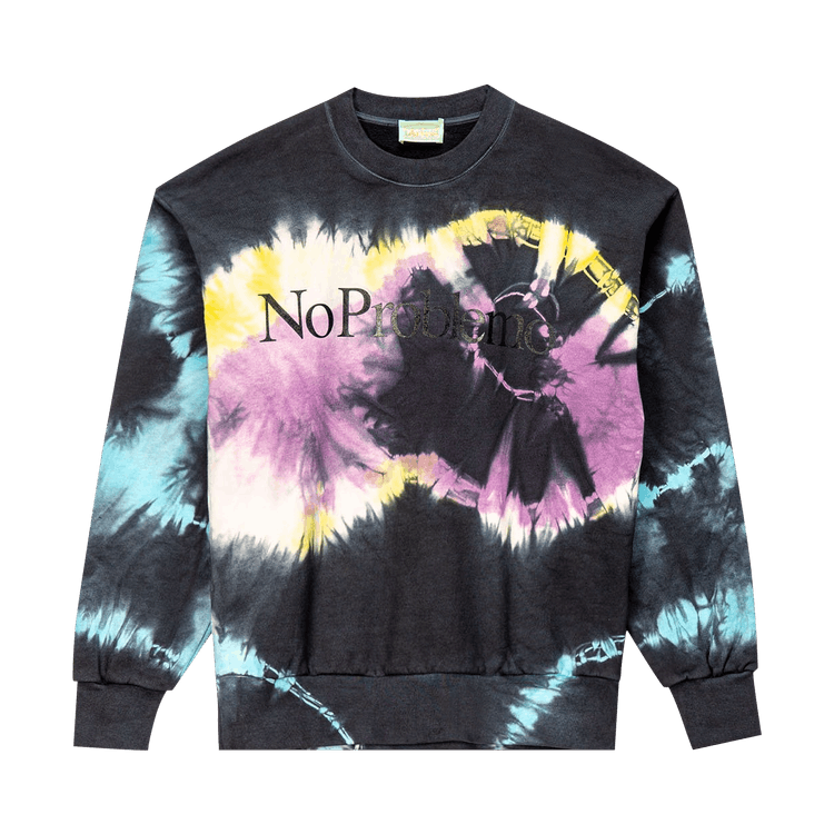 Buy Aries No Problemo Sweatshirt 'Tie Dye' - SRAR20225 TIE | GOAT