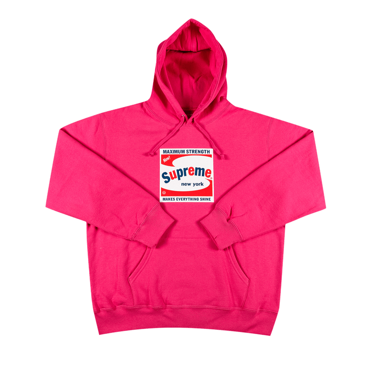 Supreme Shine Hooded Sweatshirt 'Magenta'