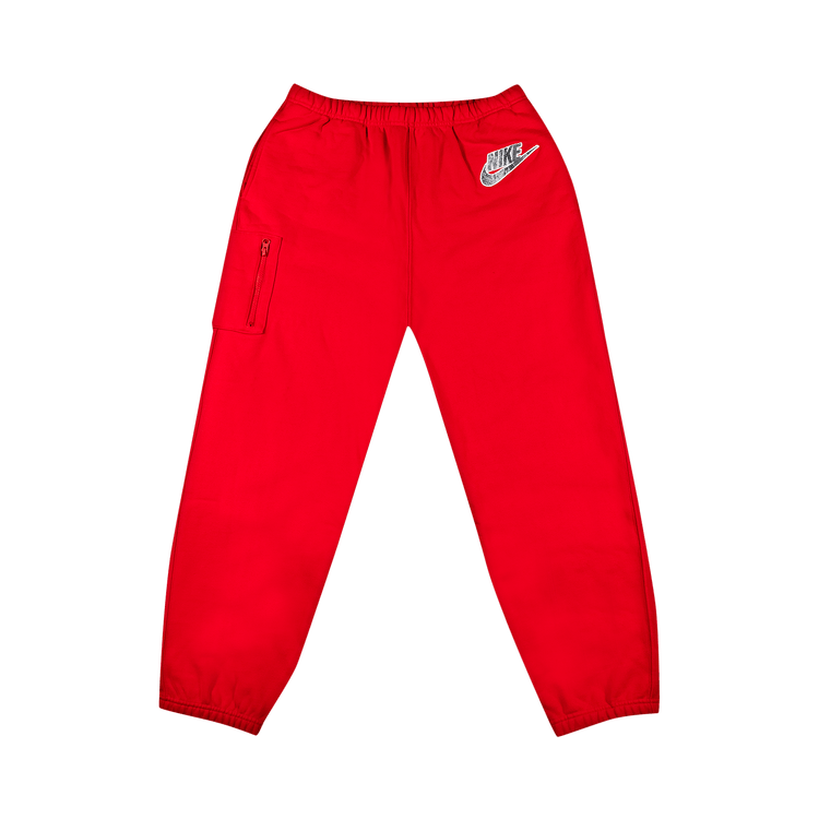 Buy Supreme x Nike Cargo Sweatpant Red SS21P5 RED GOAT