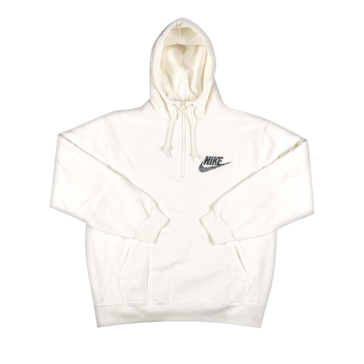 Buy Supreme x Nike Half Zip Hooded Sweatshirt 'White' - SS21SW6