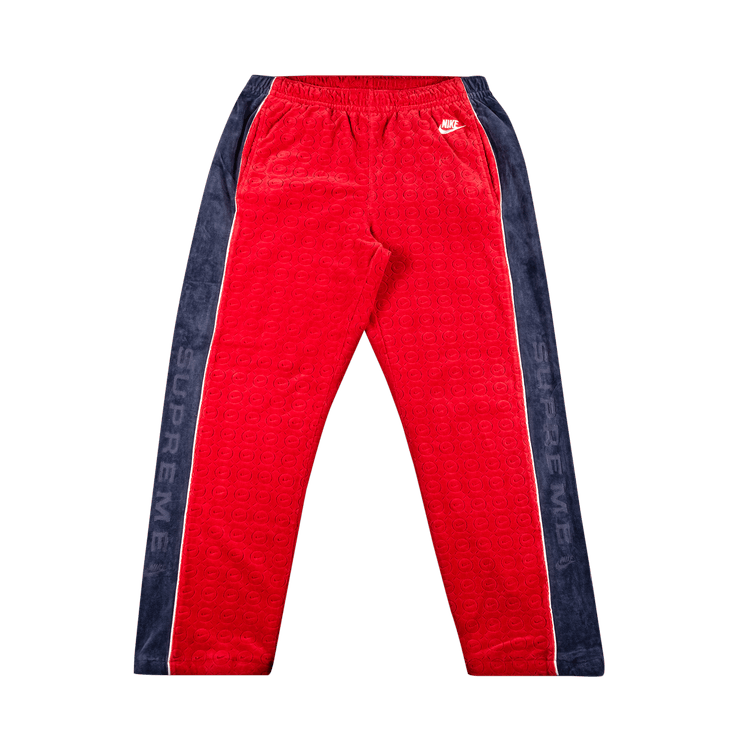 Buy Supreme x Nike Velour Track Pant 'Red' - SS21P6 RED