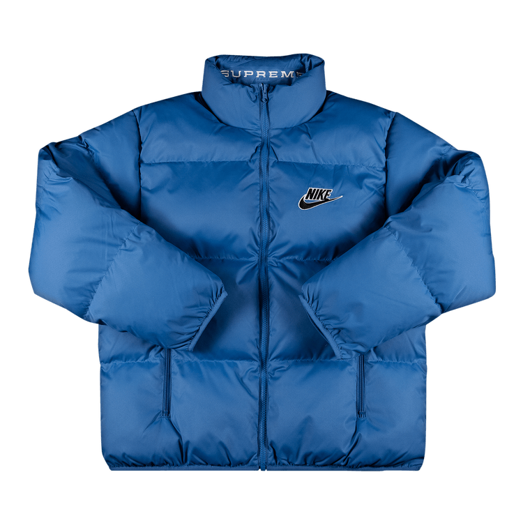 Supreme x Nike Reversible Puffy Jacket 'Blue'