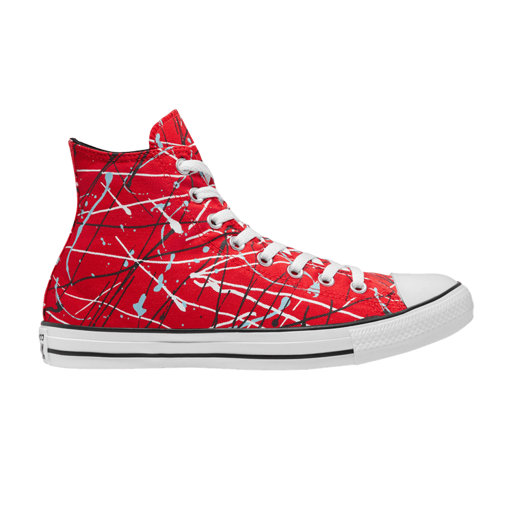 Chuck Taylor All Star High 'Paint Splatter - University Red'