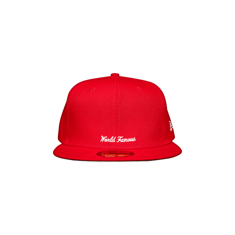 Buy Supreme x New Era Reverse Box Logo Hat 'Red' - SS21H29 