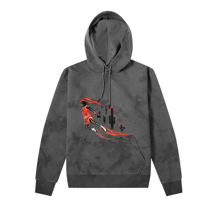 Travis scott washed suede hoodie Clearance