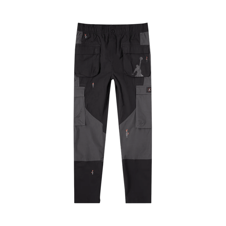 travis scott jordan cargo pant black