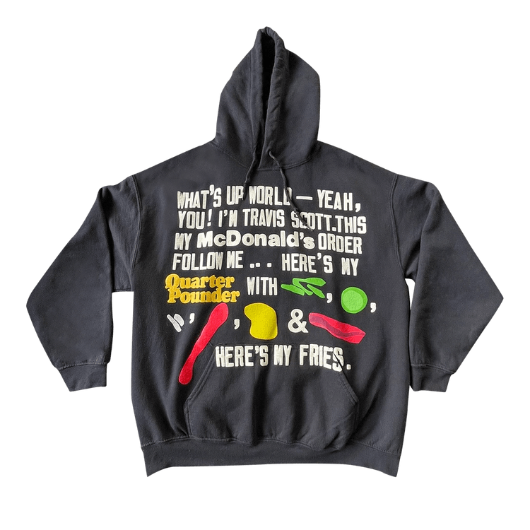 Travis scott x cpfm 4 cj script hoodie black cheap