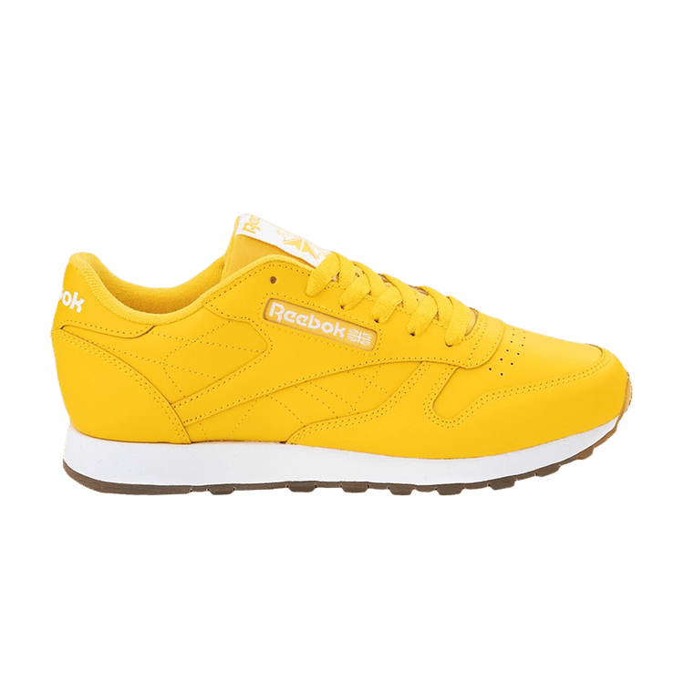 Wmns Classic Leather 'Toxic Yellow Gum'