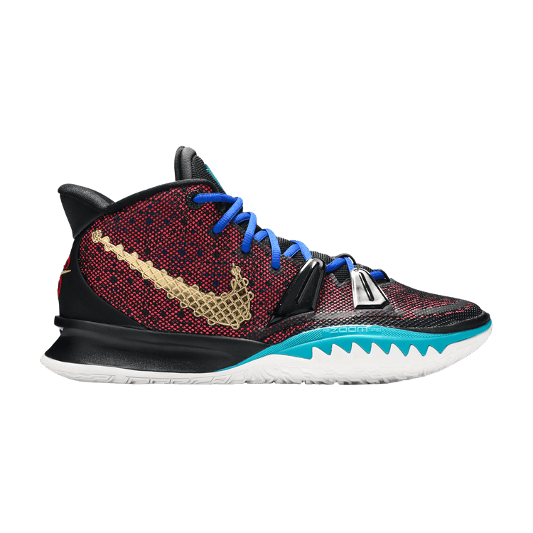 kyrie 7 chinese new year on feet