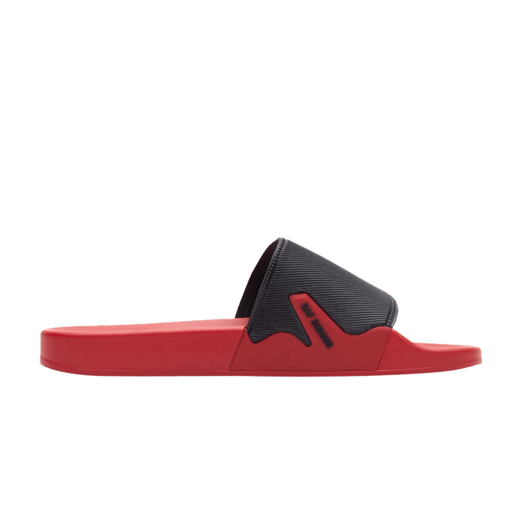 Buy Raf Simons Astra Slide 'Black Red' - HR810001S 0178 | GOAT