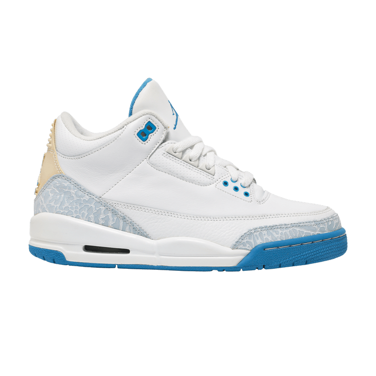 Jordan 3 store white blue red