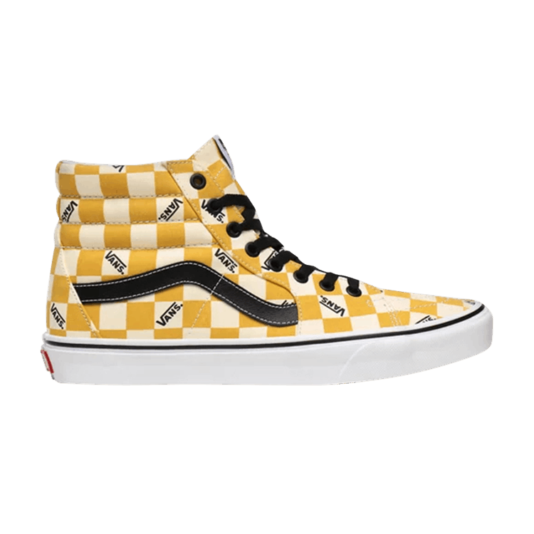 Sk8-Hi 'Big Check - Yolk Yellow'