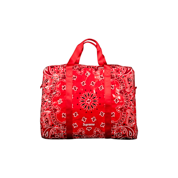 Supreme Mini Duffle Bag 'Dark Red' | GOAT