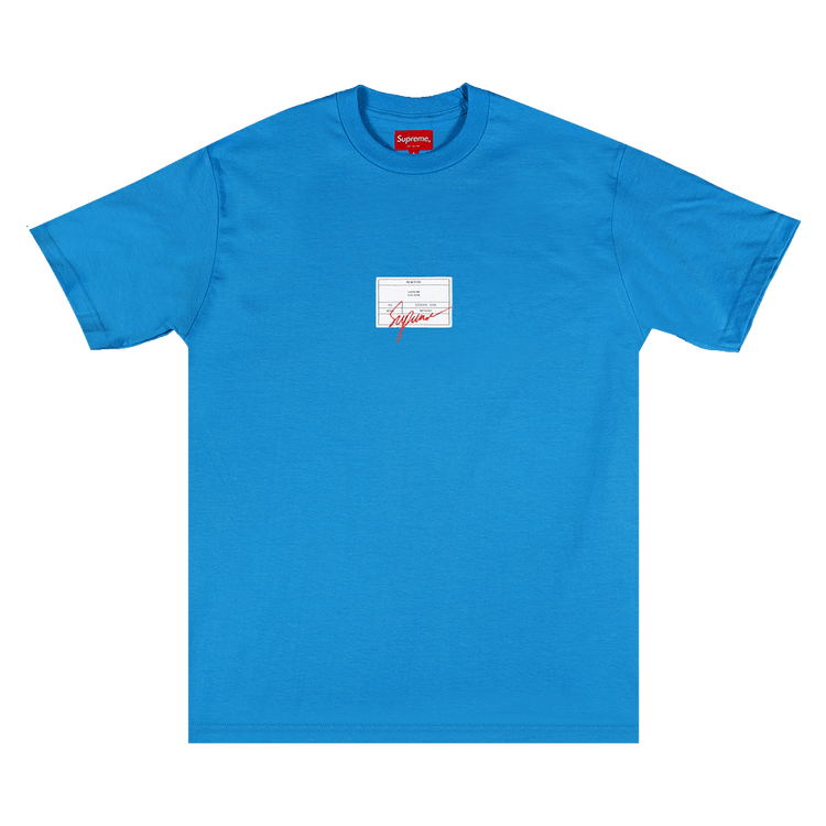 Supreme signature tee sales