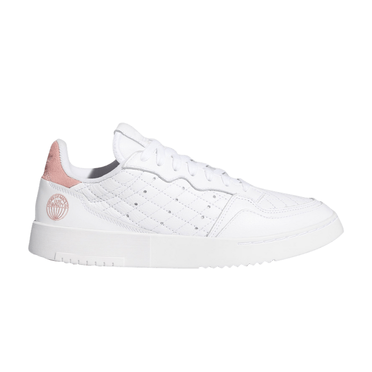 Buy Wmns Supercourt White Glow Pink EF5925 GOAT