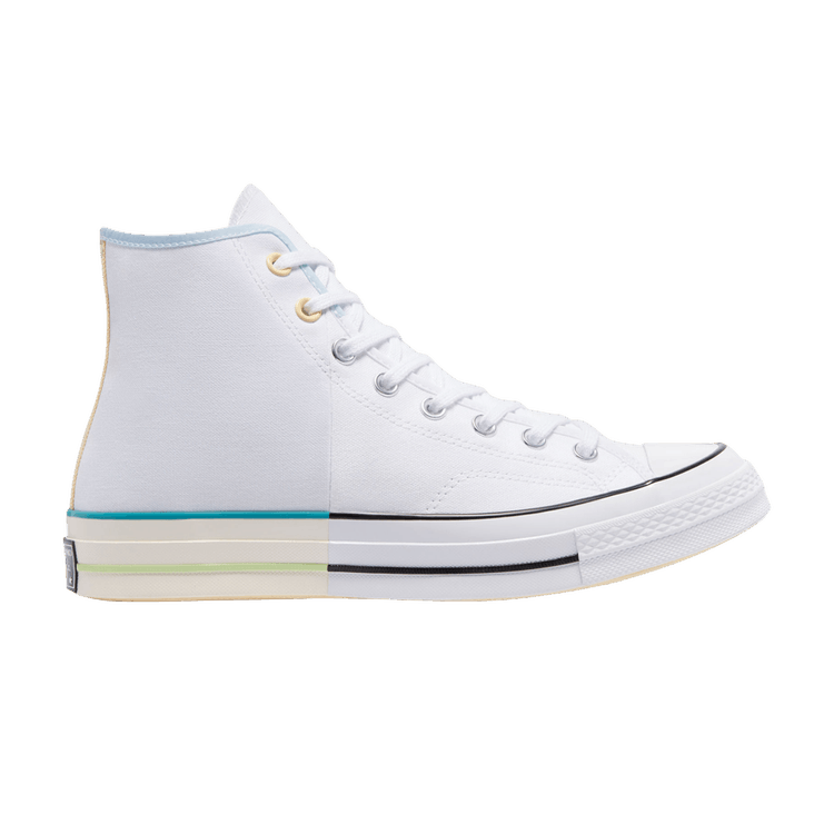 Chuck 70 High 'White Pack - Chambray Blue'