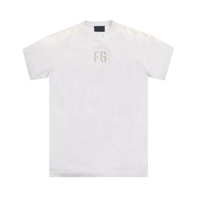 Fear of God FG Tee 'Vintage Concrete White'