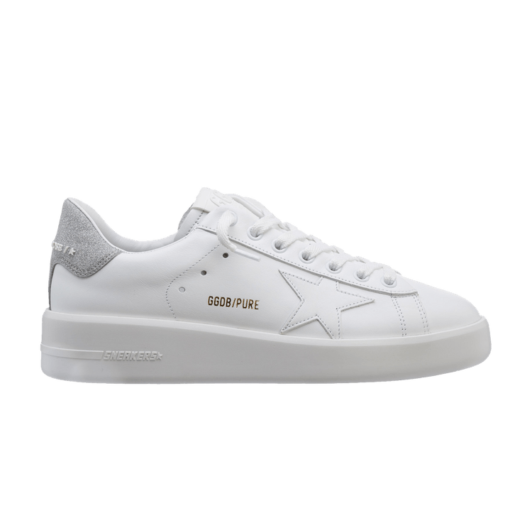 Buy Golden Goose Wmns Purestar 'White Silver' - GWF00197