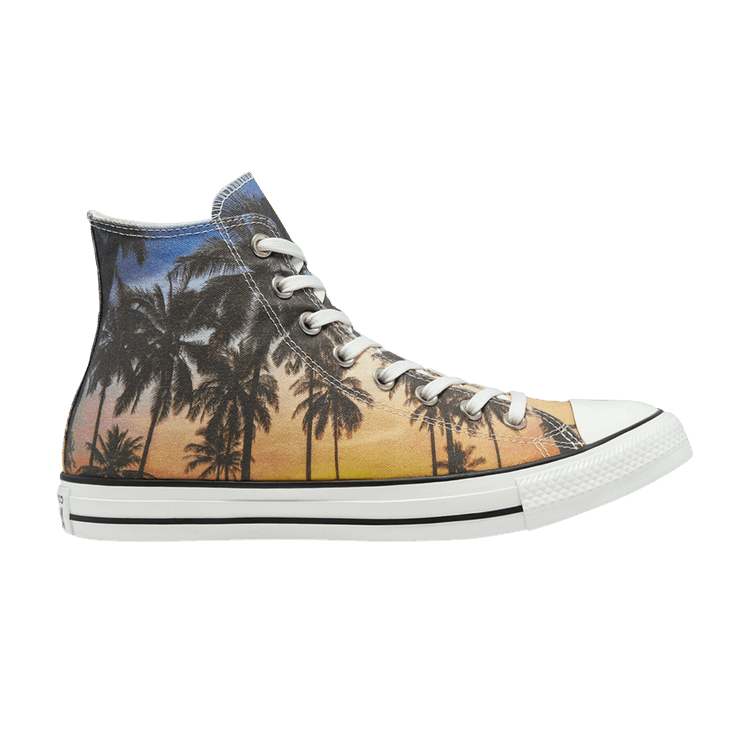 Chuck Taylor All Star High 'Sunset Palms - Orange'