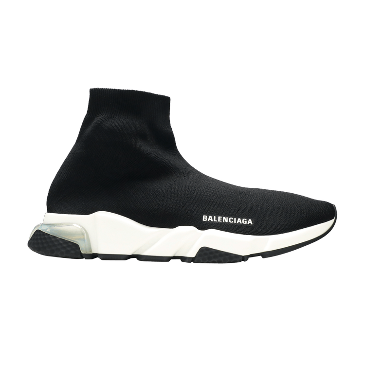 Step 7: Authenticate the sole “BALENCIAGA” text of the Speed Trainer