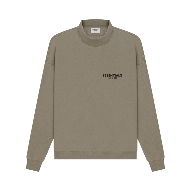 Fear of God Essentials Pull-Over Mockneck 'Taupe' | GOAT