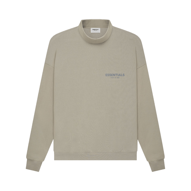 Fear of God Essentials Pull-Over Mockneck 'Moss' | GOAT