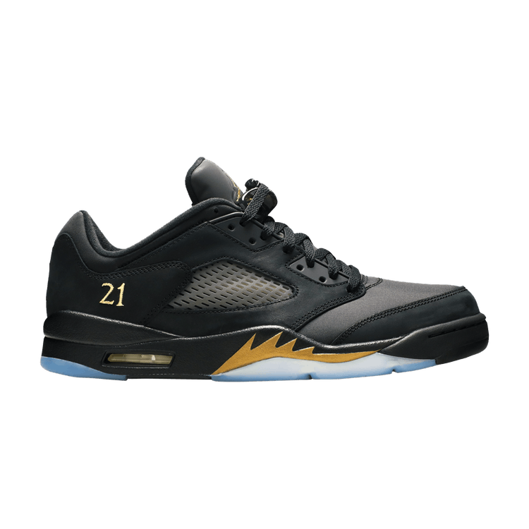 Jordan 5 clearance low black