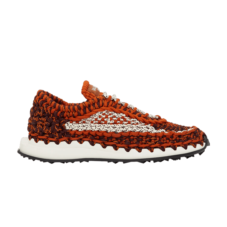 Valentino Crochet Sneakers 'Orange Zest'