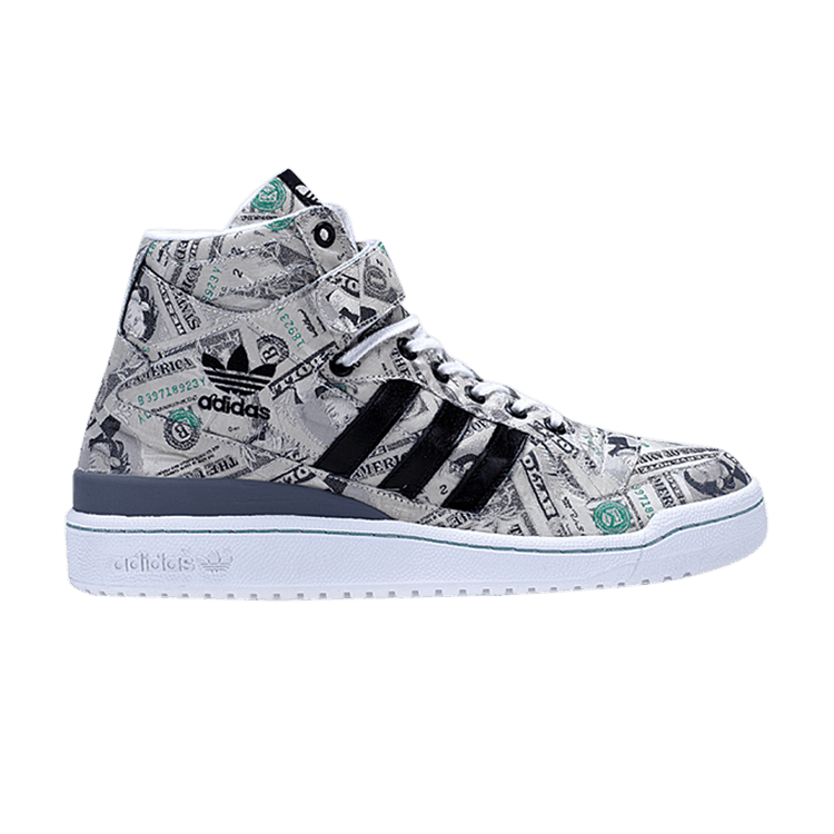 Buy Jeremy Scott x adidas Forum High 'Money' - 19252 | GOAT