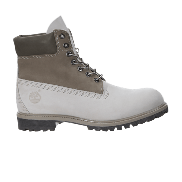 6 Inch Premium Boots 'Light Grey Green'