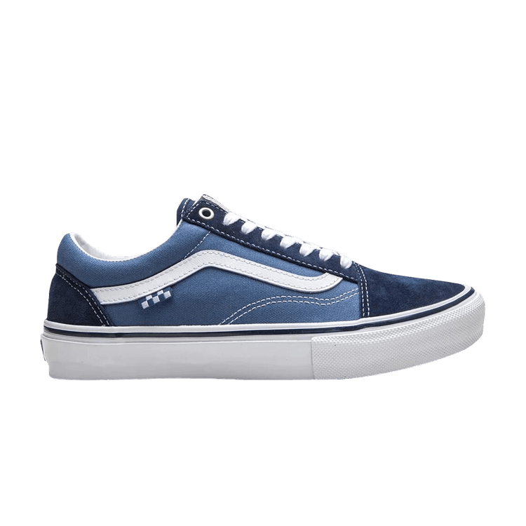 Skate Old Skool 'Navy Checkerboard'