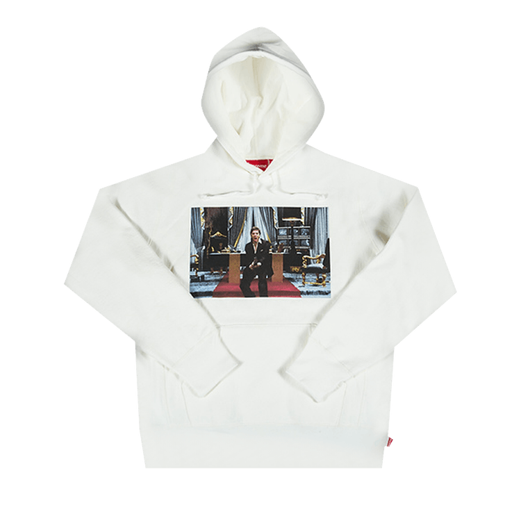 Supreme Scarface Friend Hooded Sweatshirt 'White'
