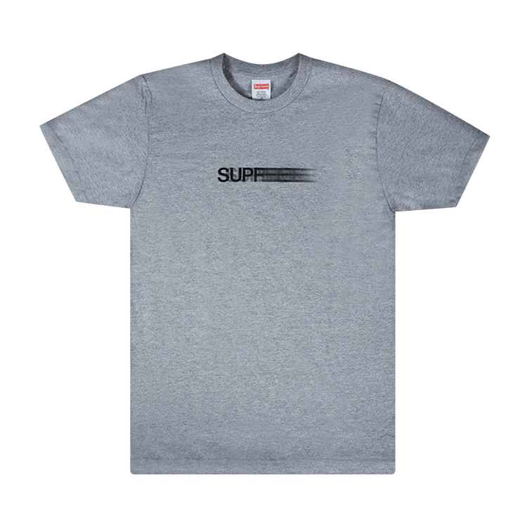 Buy Supreme Motion Logo T-Shirt 'Heather Grey' - SS16T40 