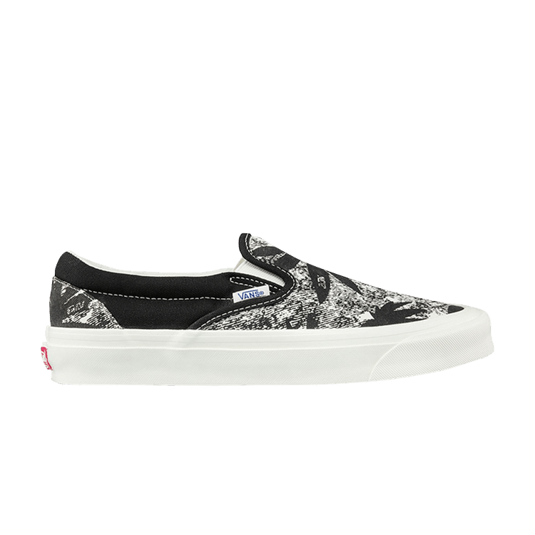 OG Classic Slip-On LX 'Palm Acid Wash Summer Leaf - Black'