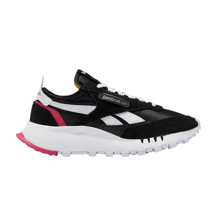 Wmns Classic Leather Legacy 'Black Pursuit Pink'