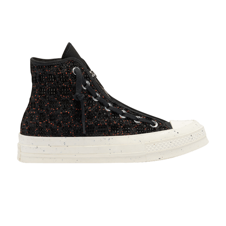 Wmns Chuck 70 High 'Speckled Black Crochet'