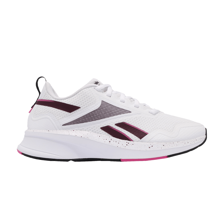 Wmns Fusium Run Lite 'White Maroon'