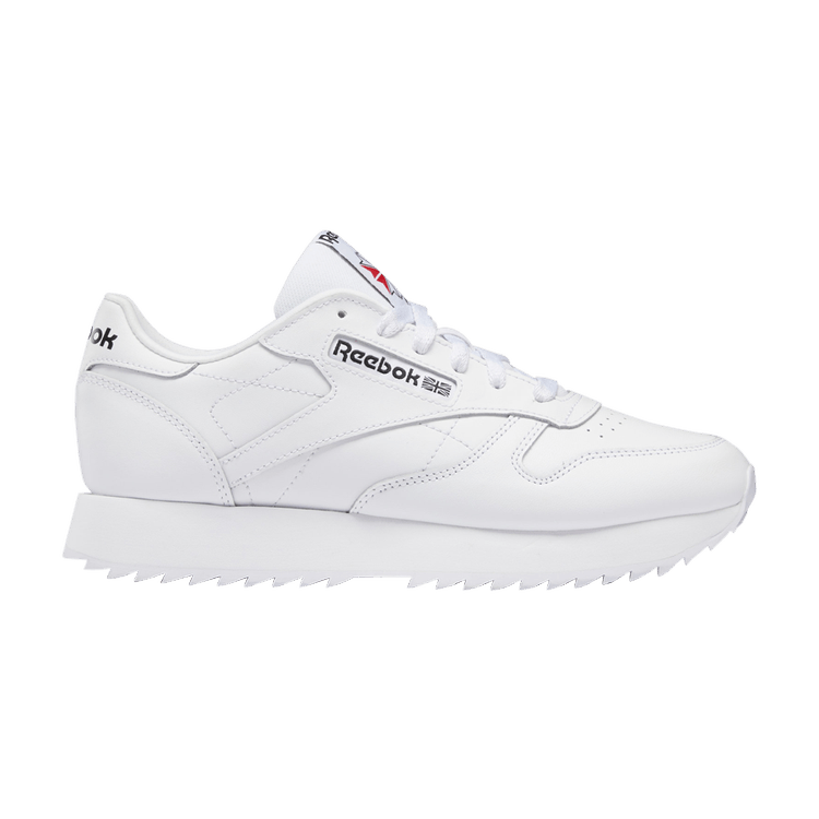 Wmns Classic Leather Ripple 'Triple White'