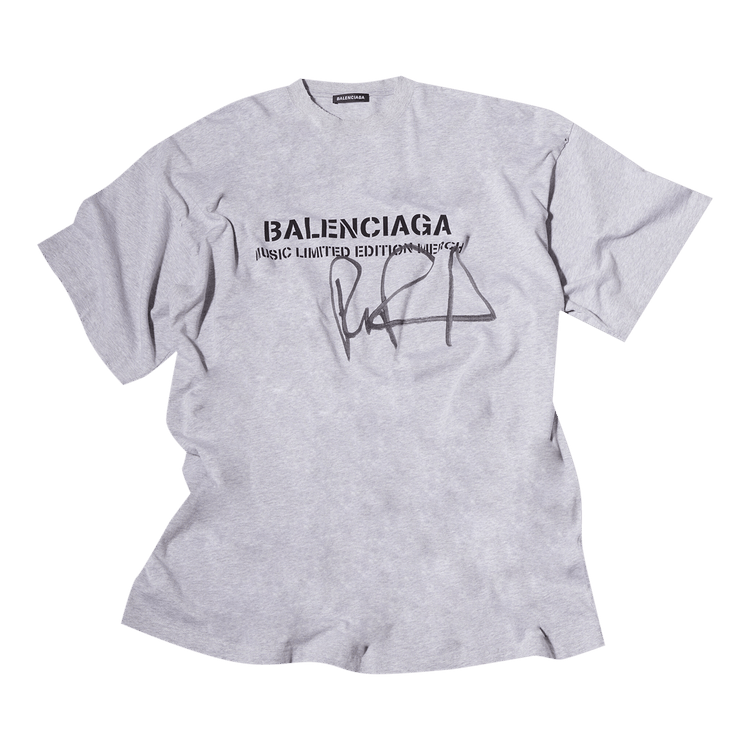 55 BALENCIAGA トップス Buy Balenciaga Oversized T-Shirt 'Heather Grey/Washed Black