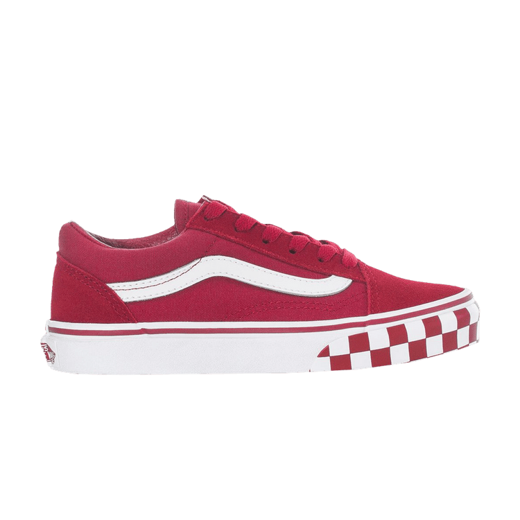 Old Skool Kids 'Check Bumper - Chili Pepper'