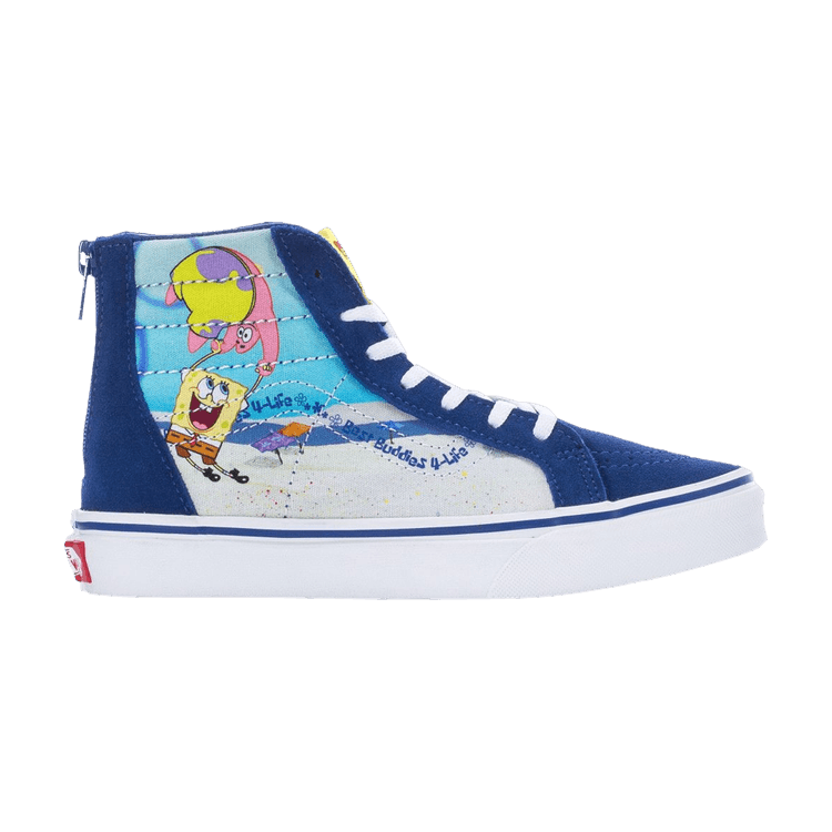 SpongeBob SquarePants x Sk8-Hi Zip Kids 'Best Buddies 4 Life'