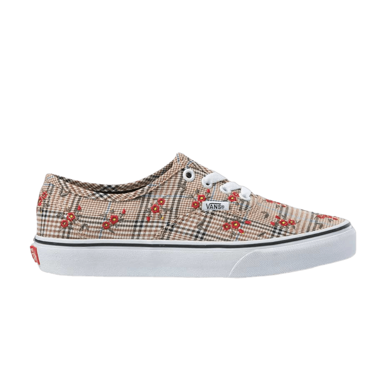 Authentic 'Glen Plaid Floral Embroidery'