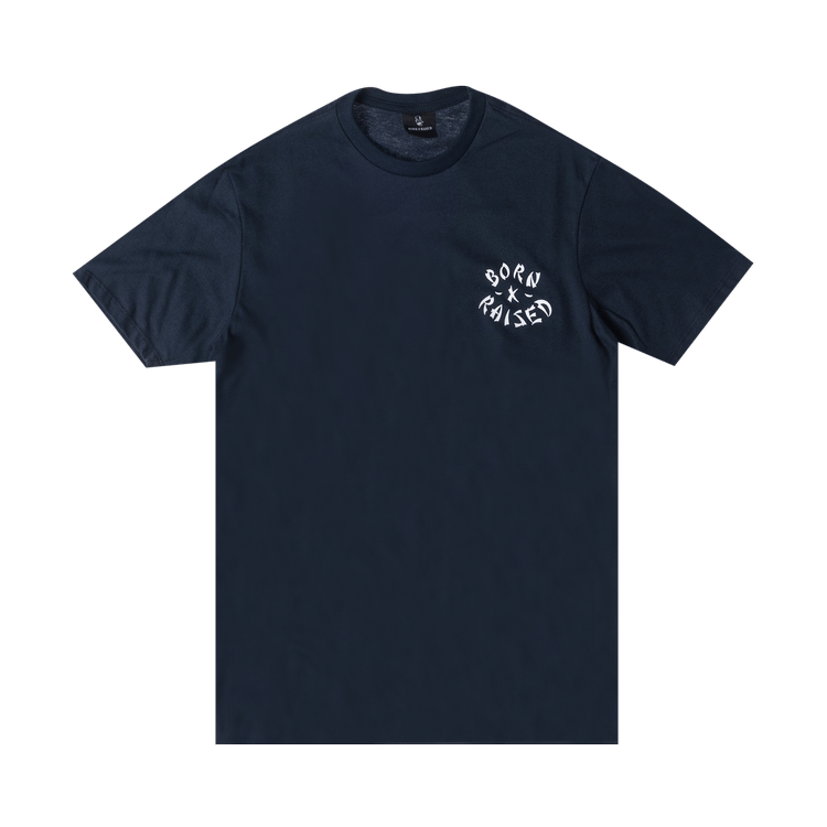 Born X Raised Los Angeles Dodgers LA Tee Blue Men's - FW19 - US