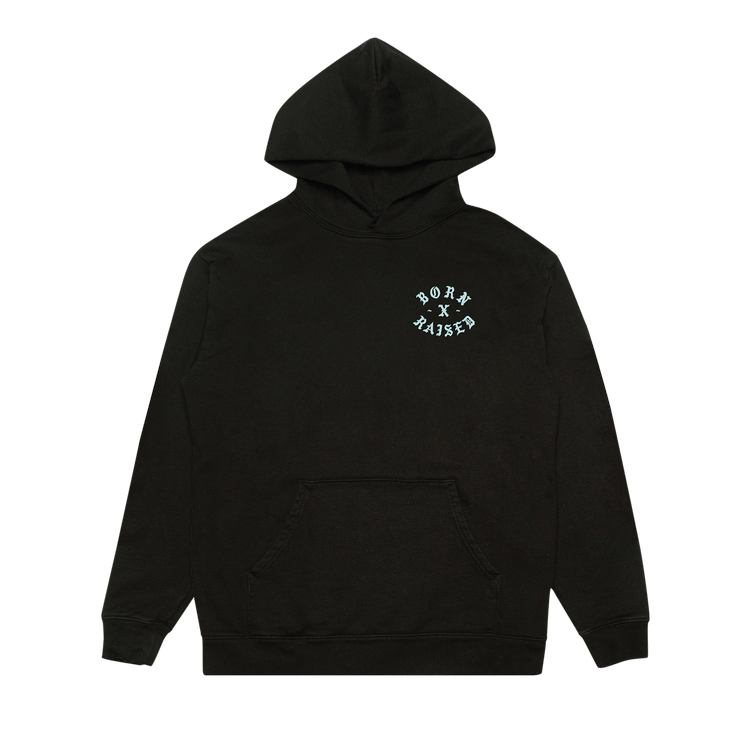 Buy Born x Raised Rocker Hoodie 'Black' - B0005RK621BLK | GOAT