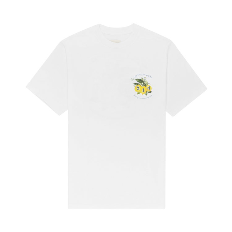 Buy Aimé Leon Dore Lemon Import Graphic Tee 'White' - SU21CT003