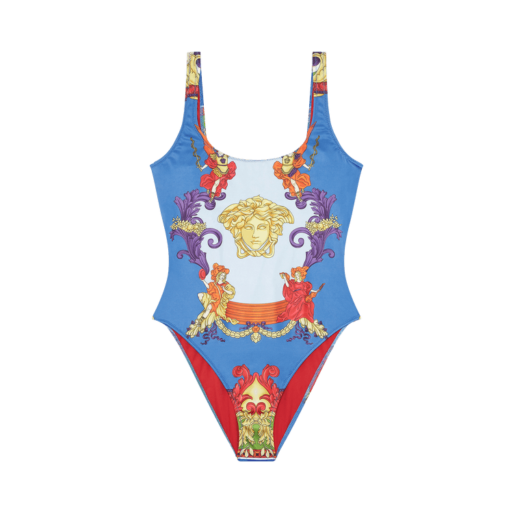 Buy Versace Medusa Renaissance One-Piece Swimsuit 'Bluette