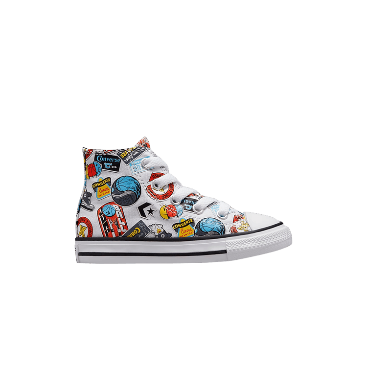 Chuck Taylor All Star High TD 'Happy Hoops'