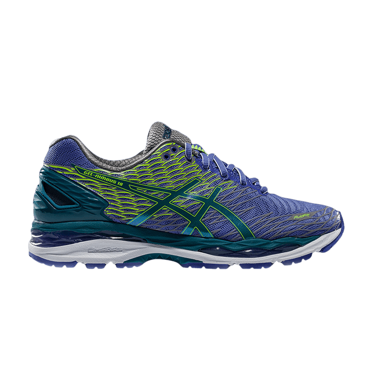 Buy Gel Nimbus 18 Lite Show Blue Iris Deep Green T60XQ 5338 GOAT