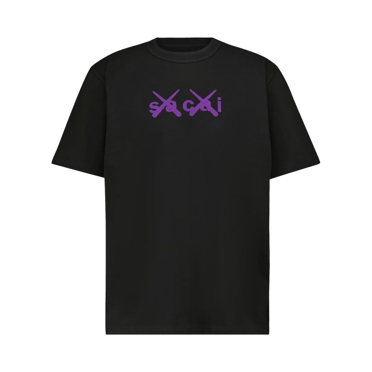 Purple kaws shirt clearance